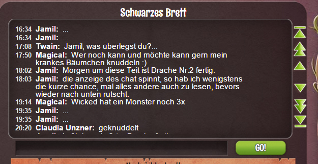 Klan-Chat Screenshot